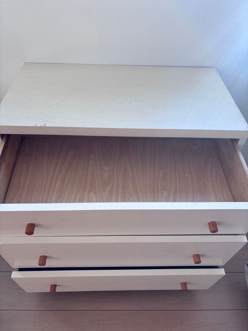 モモナチュラル　LOVE CHEST T75 タンス