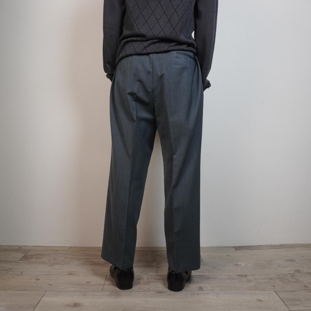 80-90s Christian Dior ２タックスラックスパンツ/VW213