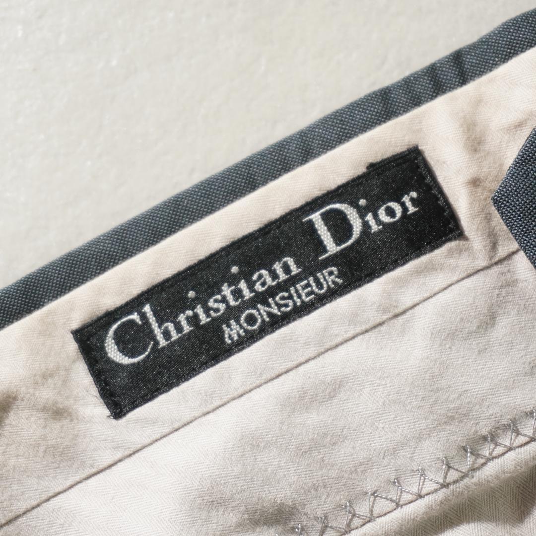 80-90s Christian Dior ２タックスラックスパンツ/VW213