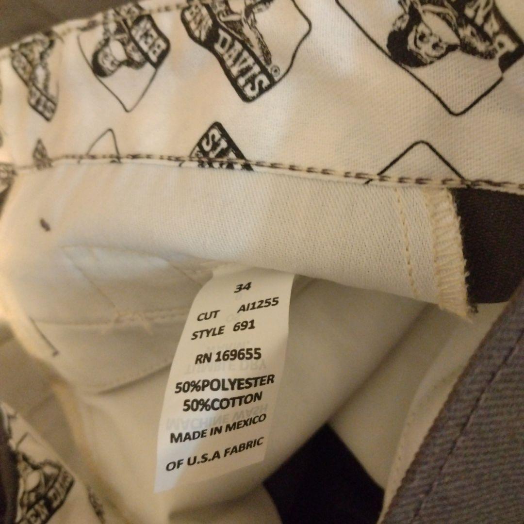 ベンデイビス　フリスコワークパンツ　w34 チャコール