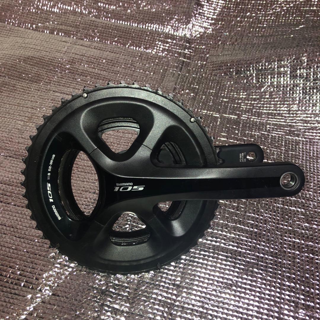 SHIMANO 105 FC-5800クランクセット 165mm11s52/36