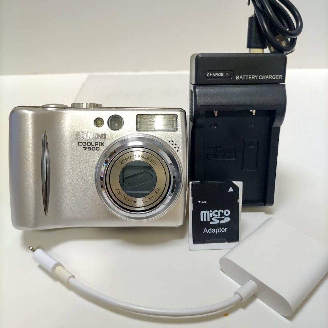 動作確認済み ニコン COOLPIX 7900 オールドコンデジ デジカメ