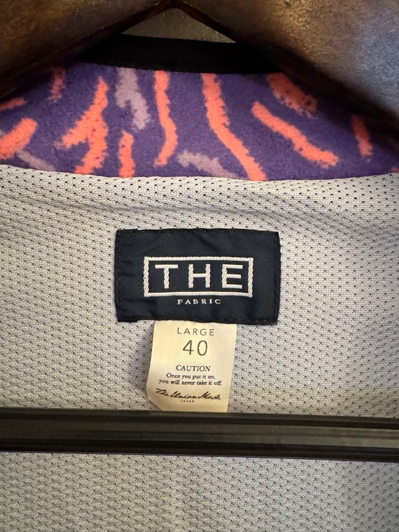 THE UNION トラ　フリースベスト　L