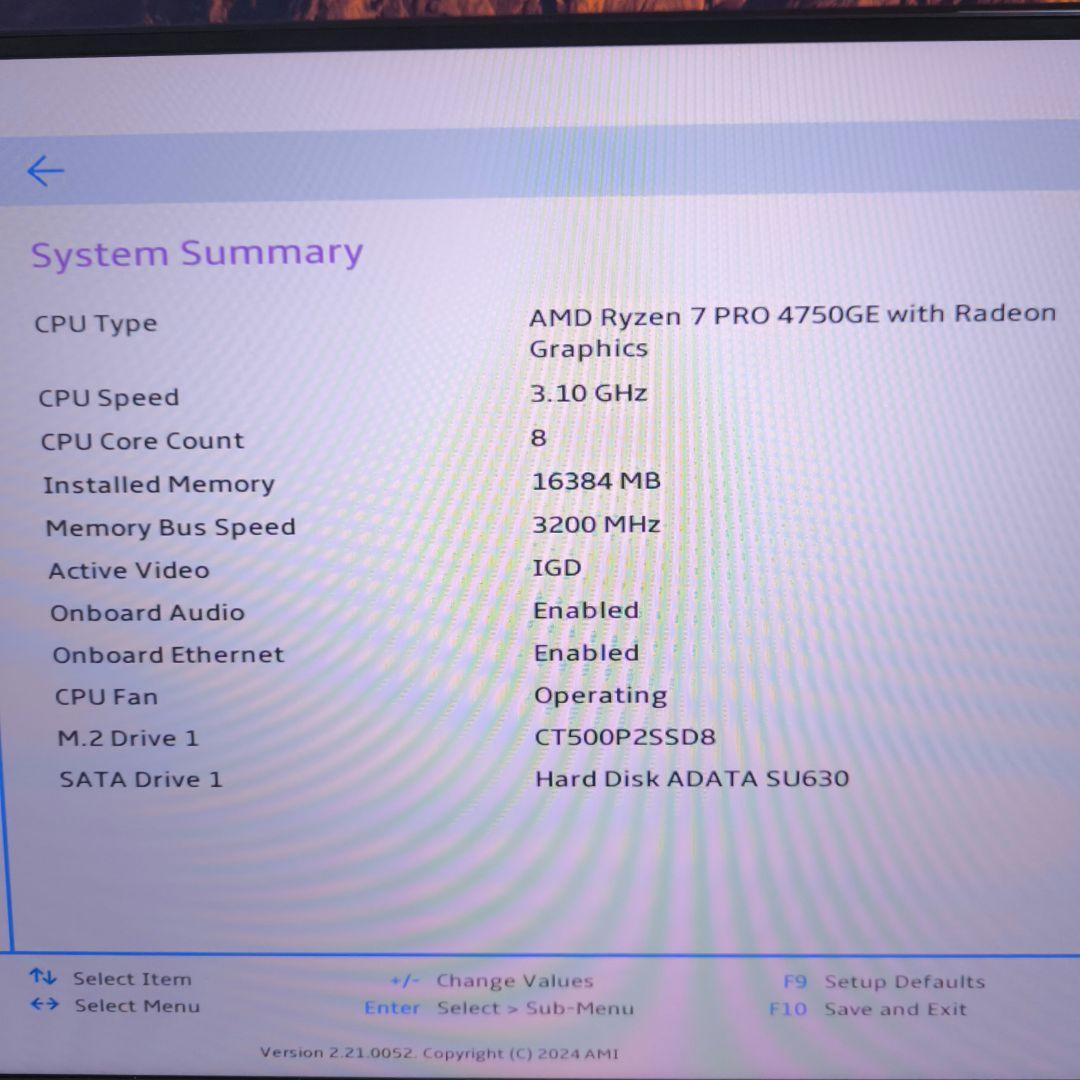 ミニPC Lenovo ThinkCentre Tiny M75q Gen2
