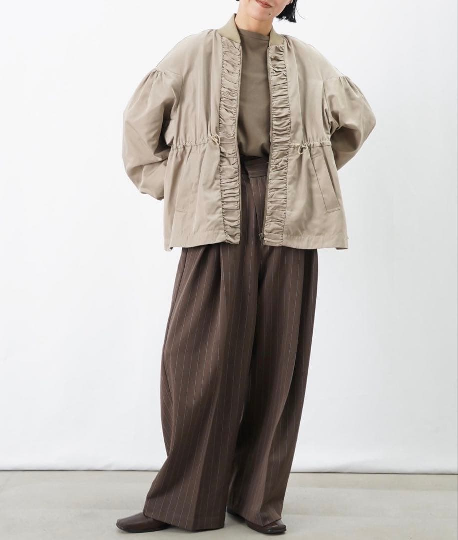 【新品未使用】LUCAギャザーブルゾン