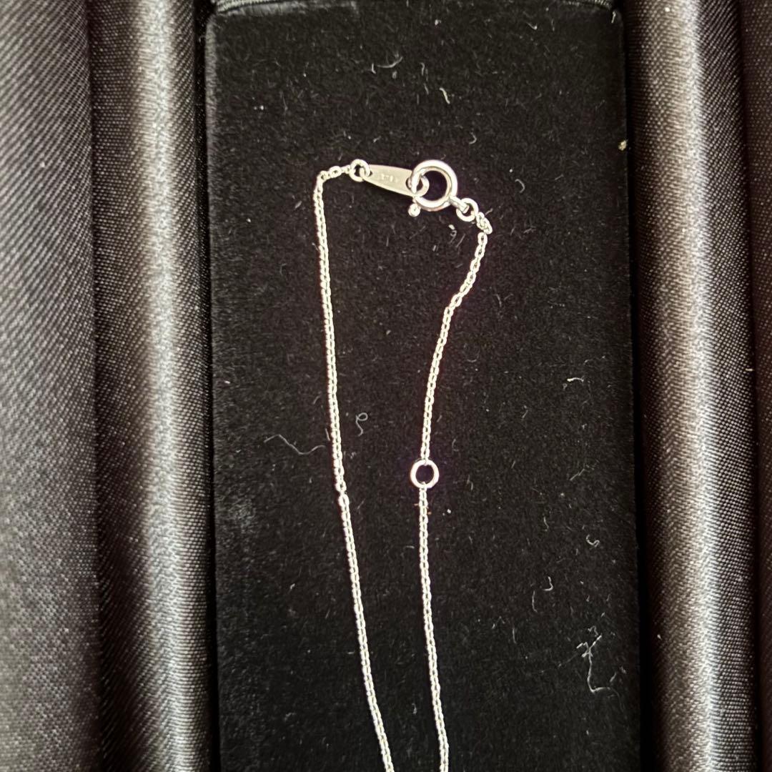 花型シルバーネックレス　新品未使用