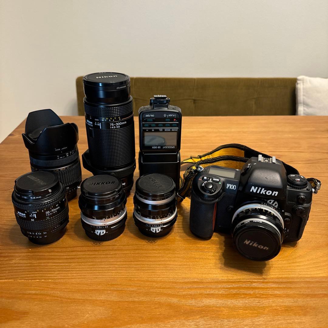 Nikon F100 フィルム一眼レフカメラセット