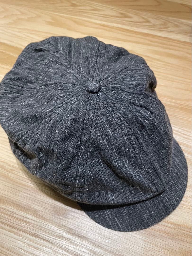 atlast&co キャスケット 7 1/2 シャンブレー