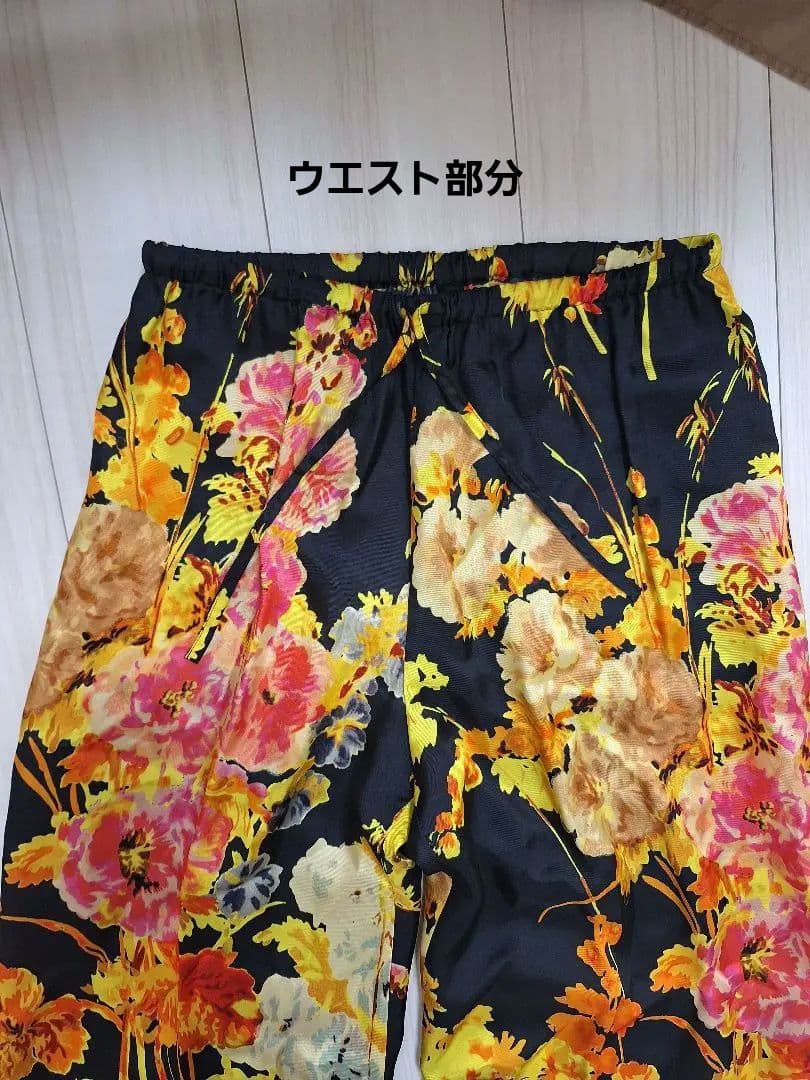 【DRESS VAN NOTEN】ドリスヴァンノッテン フラワープリントパンツ