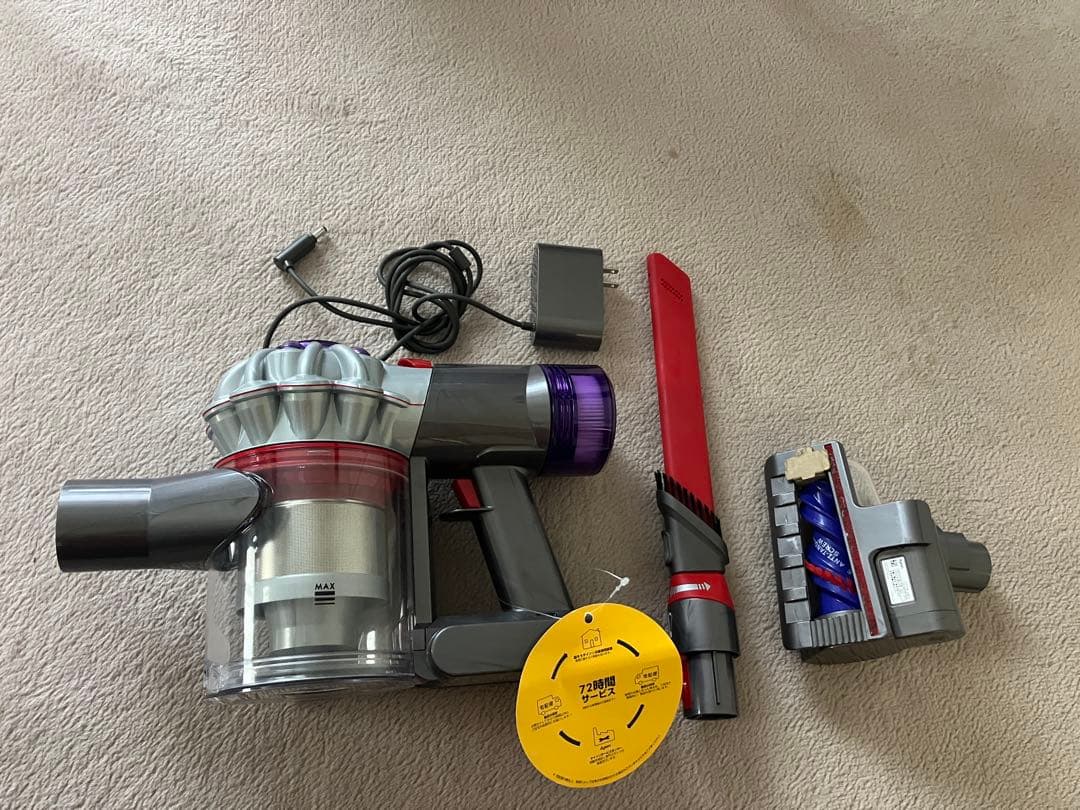 ハンディクリーナー ダイソン V8 Focus Clean 掃除機 シルバー