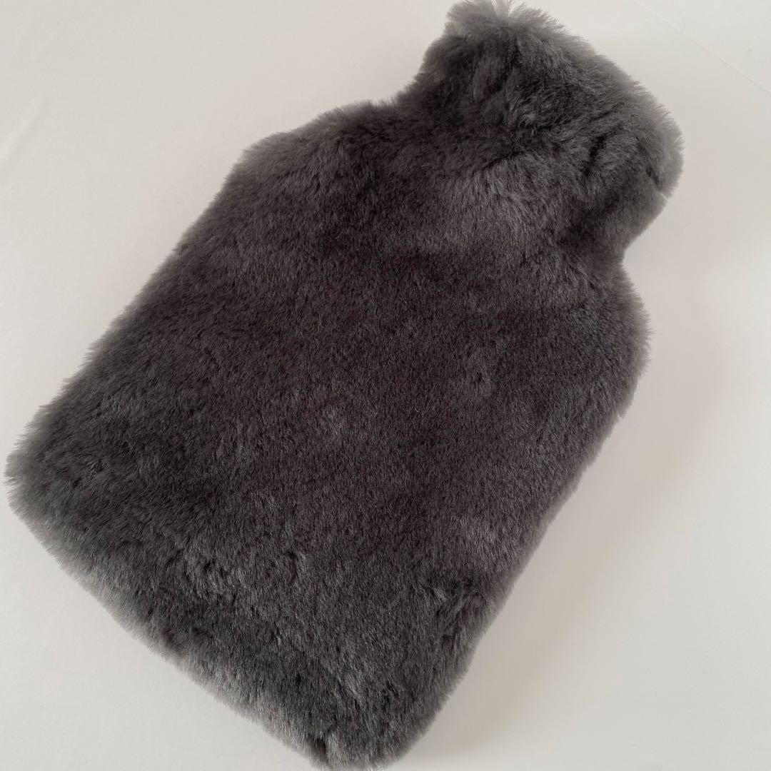 HOT WATER BOTTLE sheepskin moccasin湯たんぽ