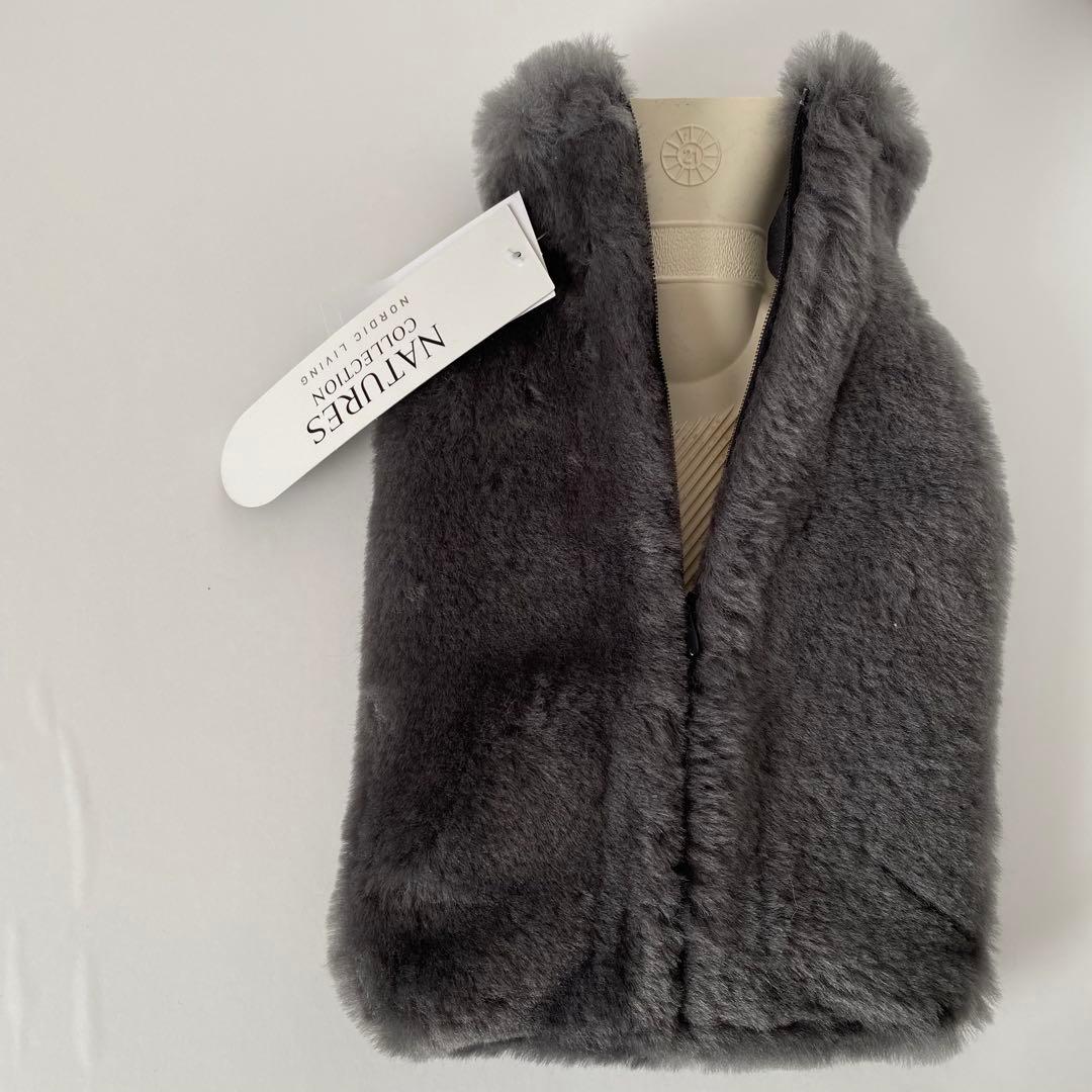 HOT WATER BOTTLE sheepskin moccasin湯たんぽ