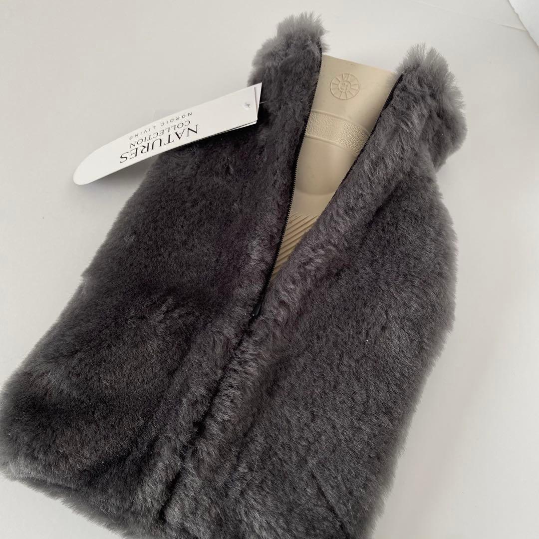 HOT WATER BOTTLE sheepskin moccasin湯たんぽ