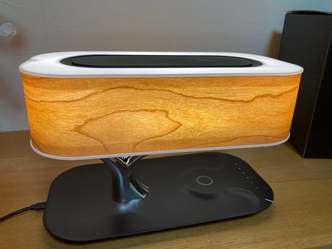 TREE OF LIGHT 充電器付　Bluetoothスピーカー 多機能ランプ
