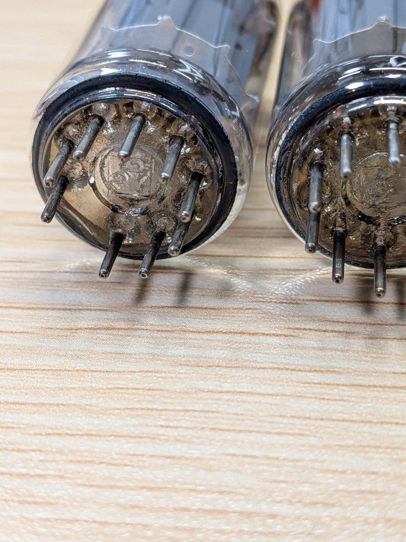 ECC83/12AX7　TELEFUNKEN　ダイヤマーク有り　マッチドペア