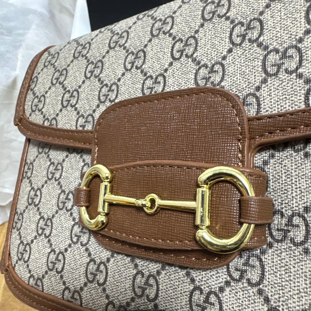 GUCCI グッチ GGキャンバス ショルダーバッグ ノベルティ