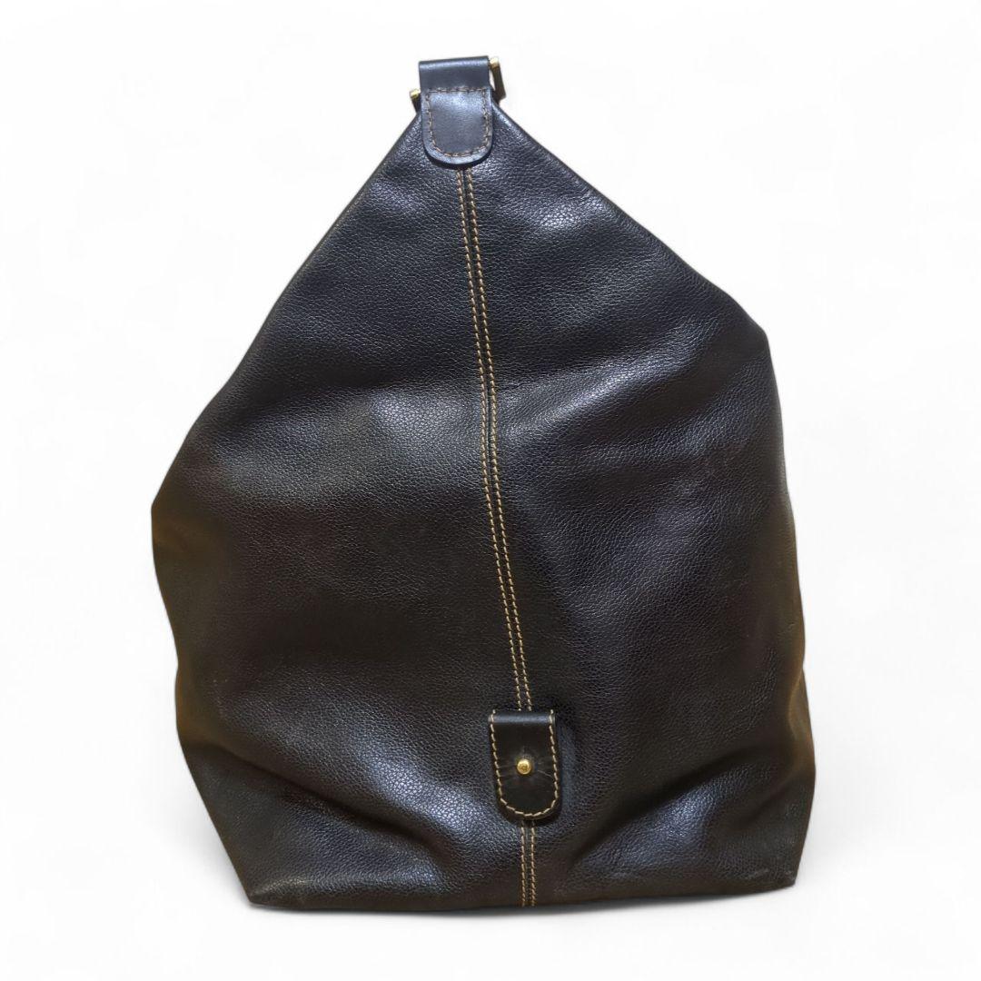 Dunhill ダンヒル ボストンバッグ 2way レザー 黒 大容量 ビジネス