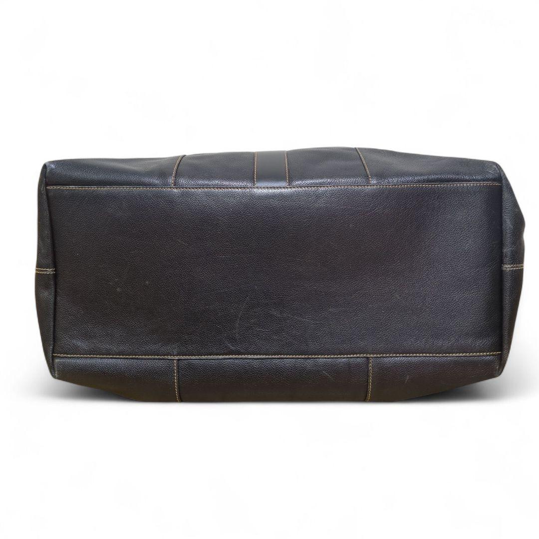 Dunhill ダンヒル ボストンバッグ 2way レザー 黒 大容量 ビジネス