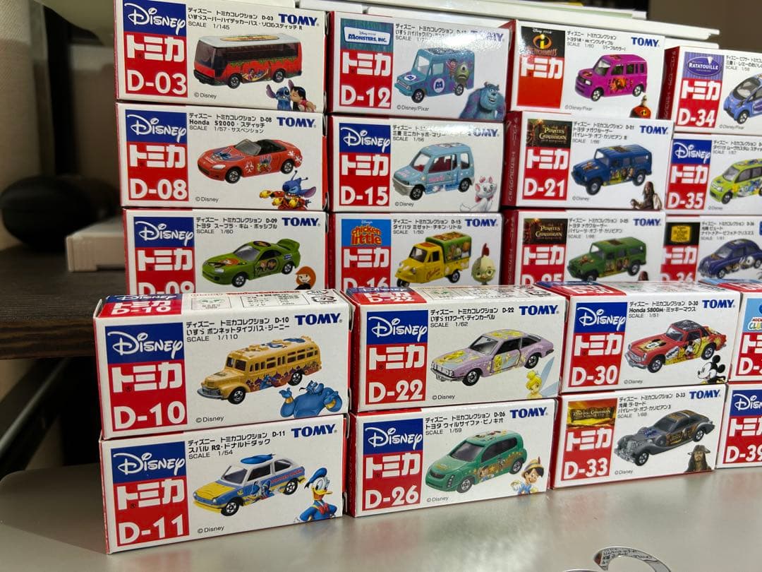 ディズニー　トミカコレクション　20台セット　まとめてどうぞ！