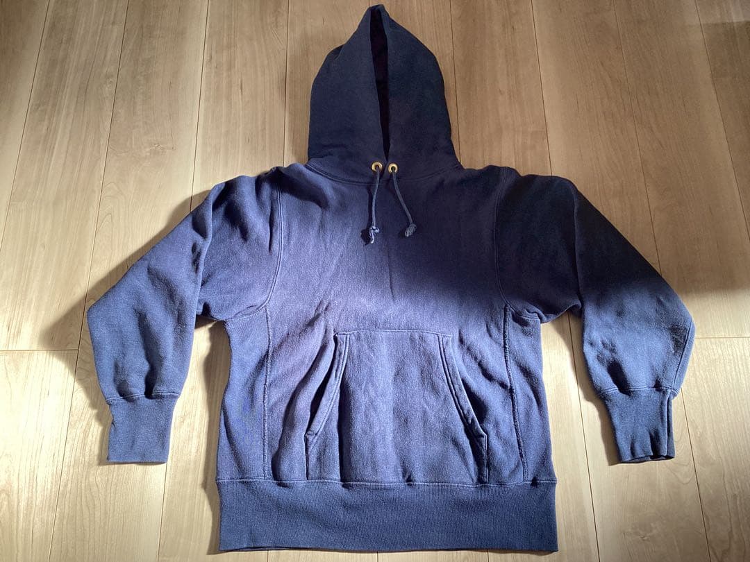 80s チャンピオン リバースウィーブ スウェット トリコ 単色 無地 目なし