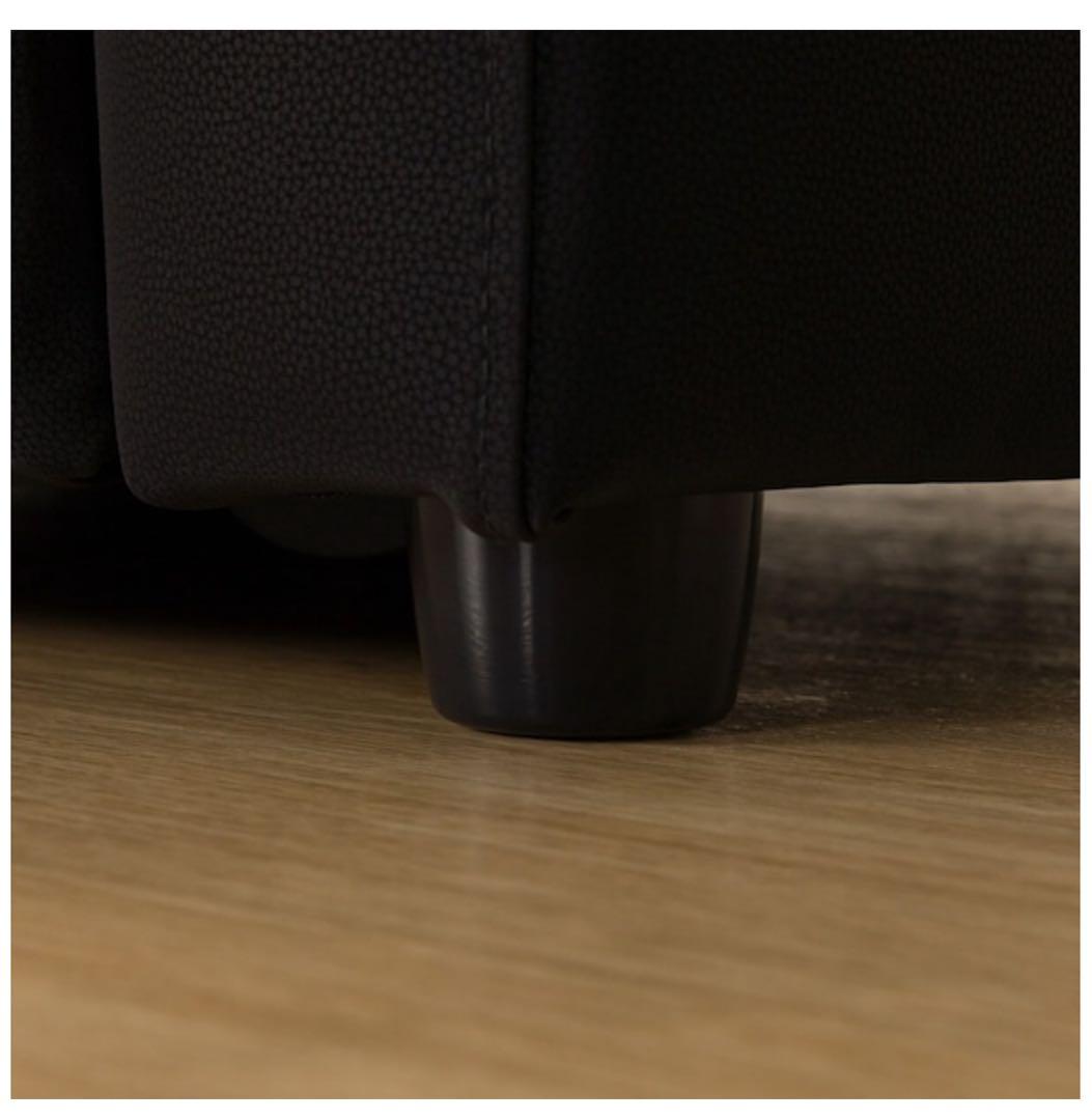 ニトリ 3人掛け電動リクライニングソファ KK6133 Nシールド BK