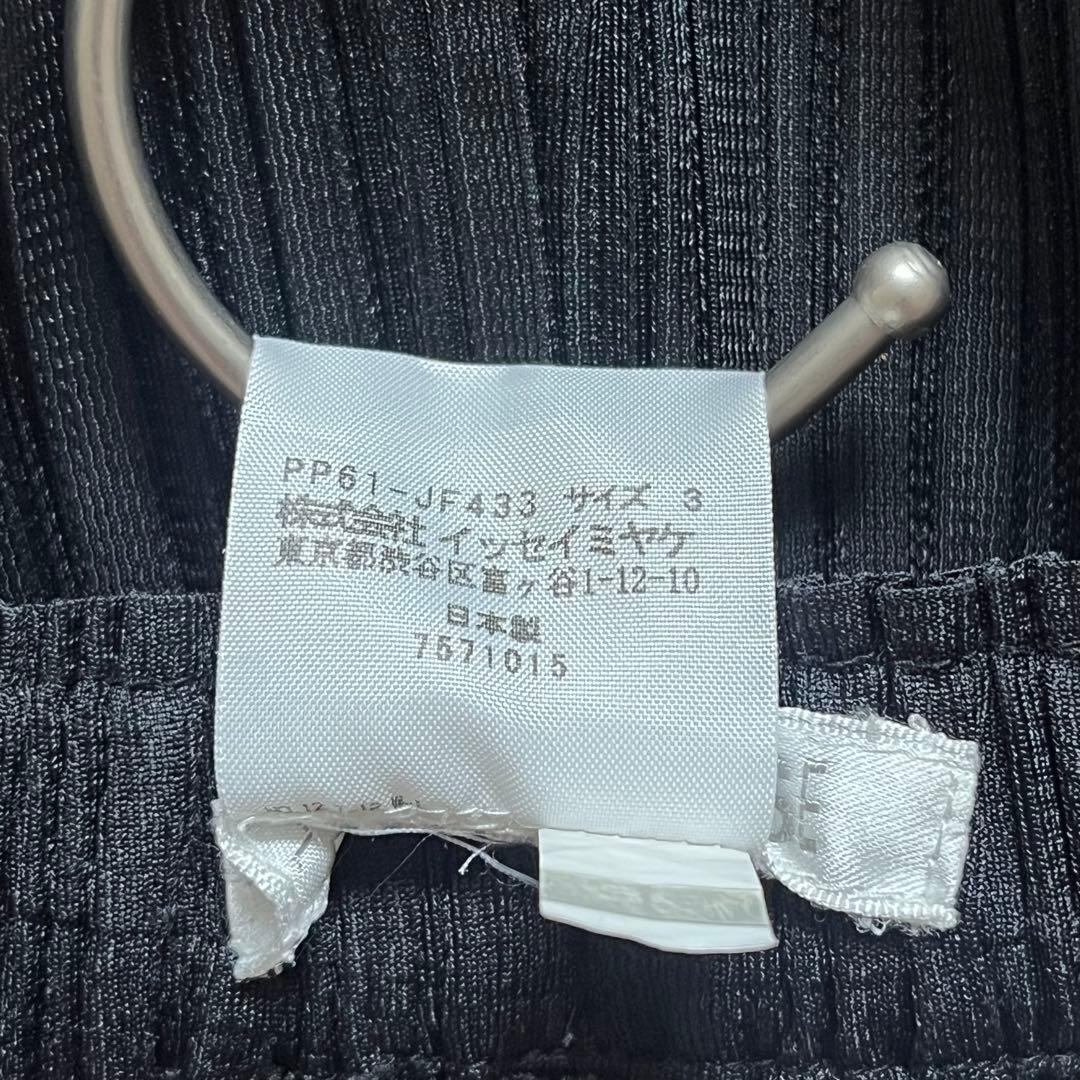 極美品♡プリーツプリーズ　ハーフパンツ　変形　　　切替え　黒　サイズ3 L 希少