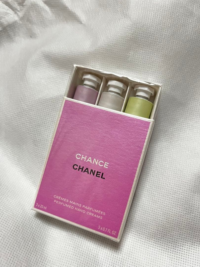 CHANEL CHANCE ハンドクリーム　特別限定品　３本セット