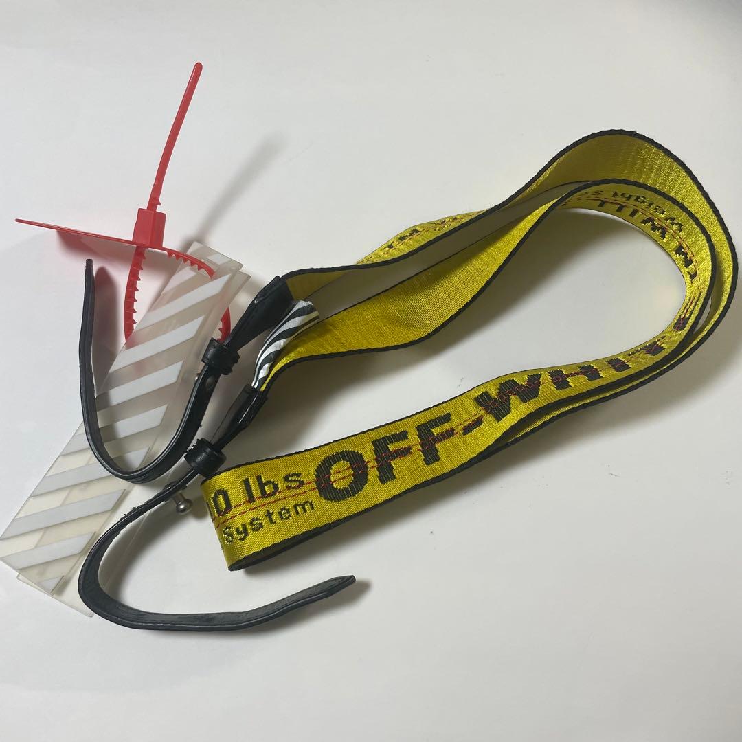 off-white オフホワイト インダストリアルベルト ストラップ 黄色