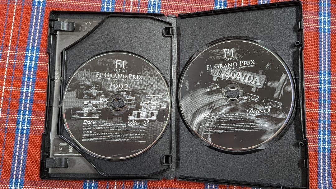 【廃盤・3枚組】F1 LEGENDS 1992年 総集編DVD マンセル ホンダ