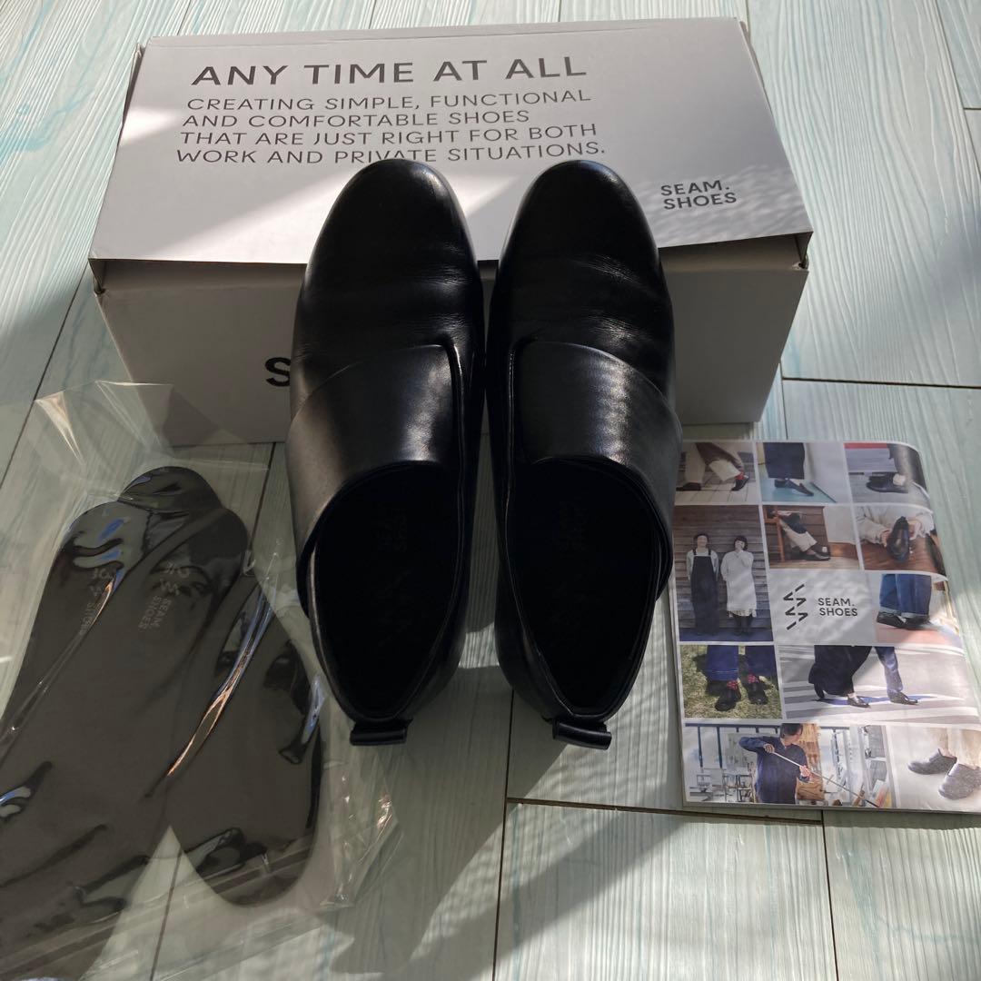 SEAM. SHOES シームシューズMONK レザーシューズ LIGHTソール