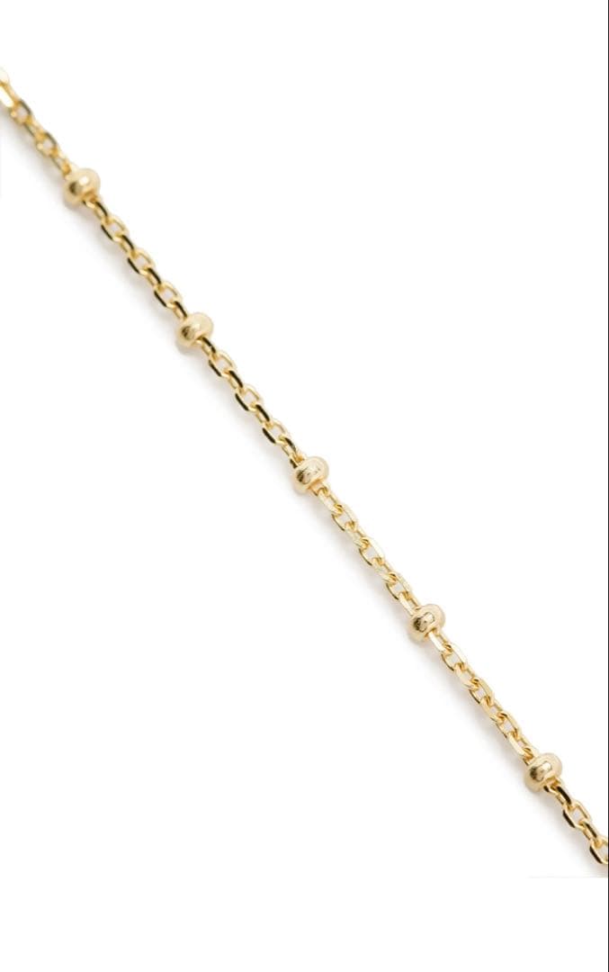 Loquet London 14Kゴールドチェーンネックレス箱付