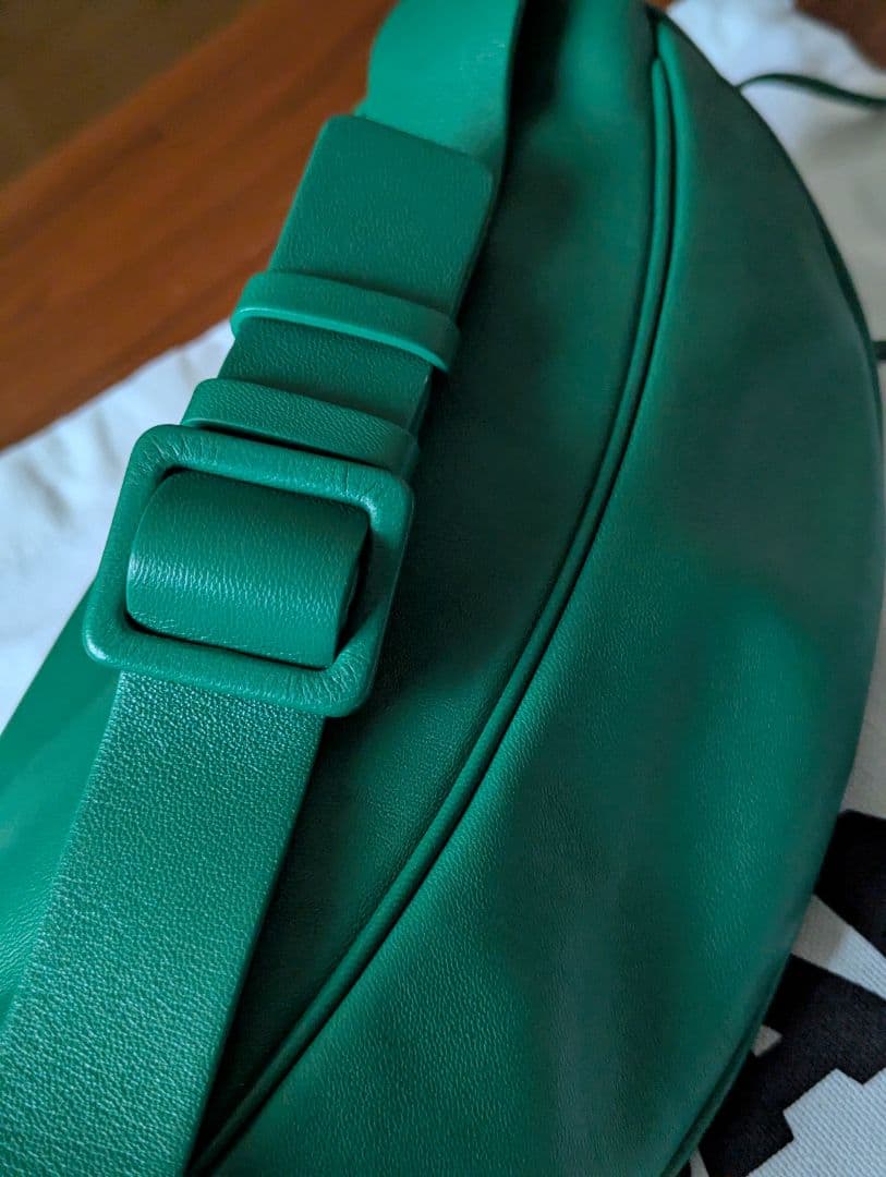 2022ss JIL SANDER ムーンベルトバッグ グリーン ボディバッグ