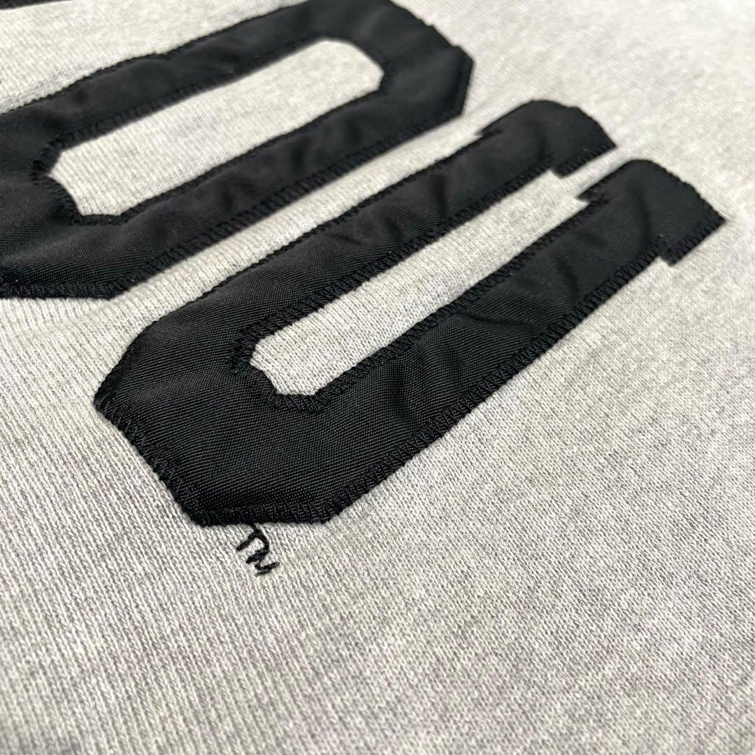 【ブラックワッペン！】チャンピオン　リバースウィーブ　スウェット　トレーナー　黒