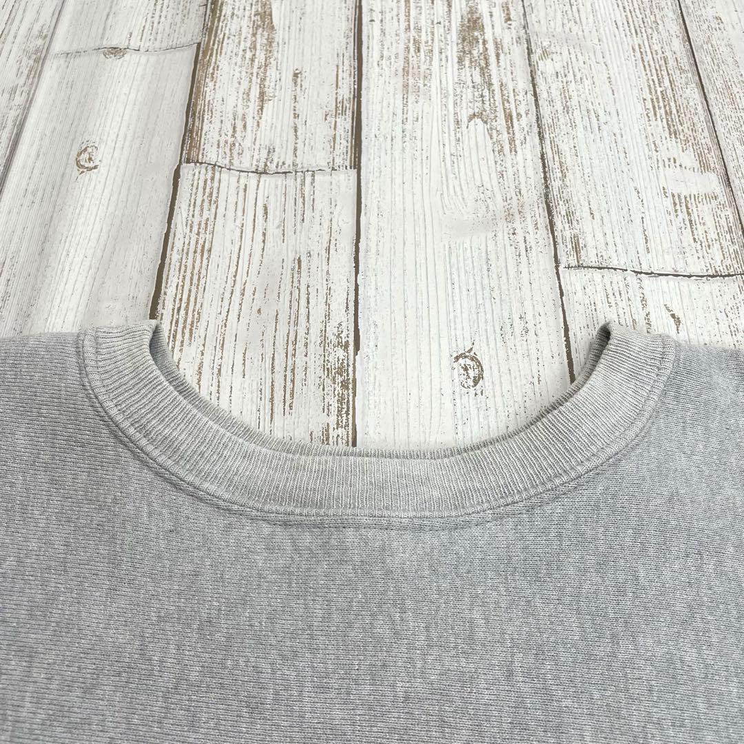 【ブラックワッペン！】チャンピオン　リバースウィーブ　スウェット　トレーナー　黒