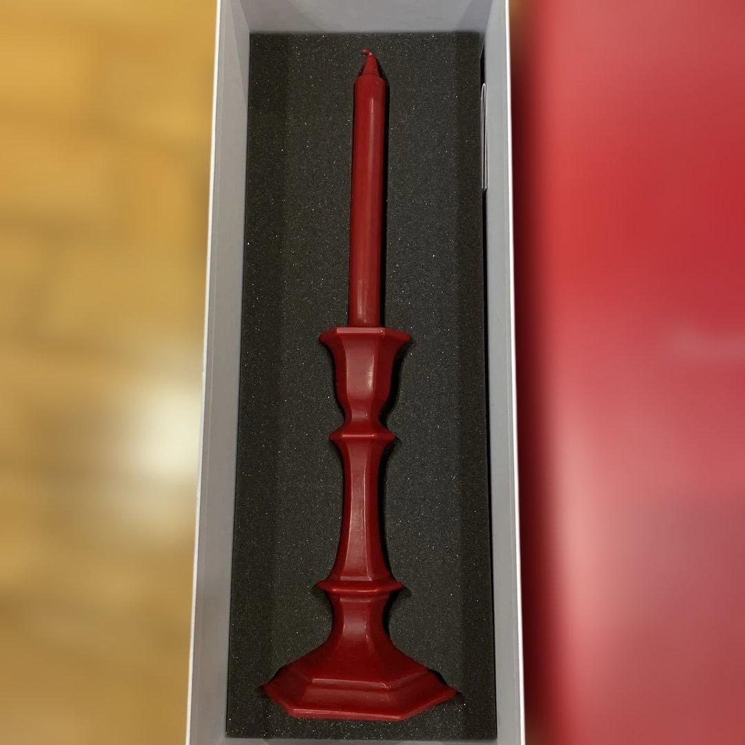 アルクール キャンドルホルダー型キャンドル レッド(2816961)