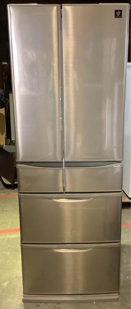 【大容量】シャープ 6ドア冷蔵庫 SJ-XF47Y-T 465L 2014年製