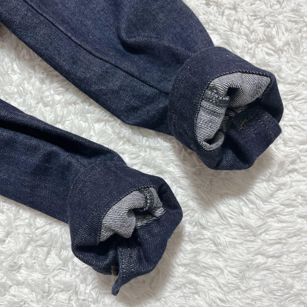極美品✨MHL. デニムジャケット Gジャン　インディゴブルー　36 日本製