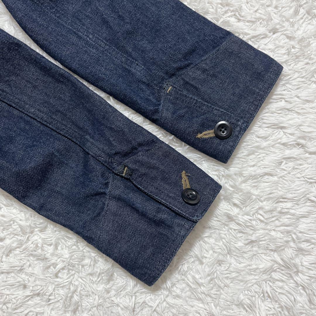 極美品✨MHL. デニムジャケット Gジャン　インディゴブルー　36 日本製