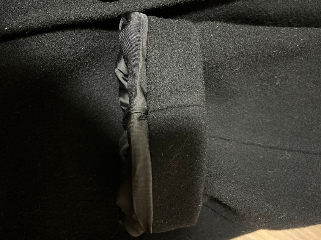 尾州ウールショートPコート　36