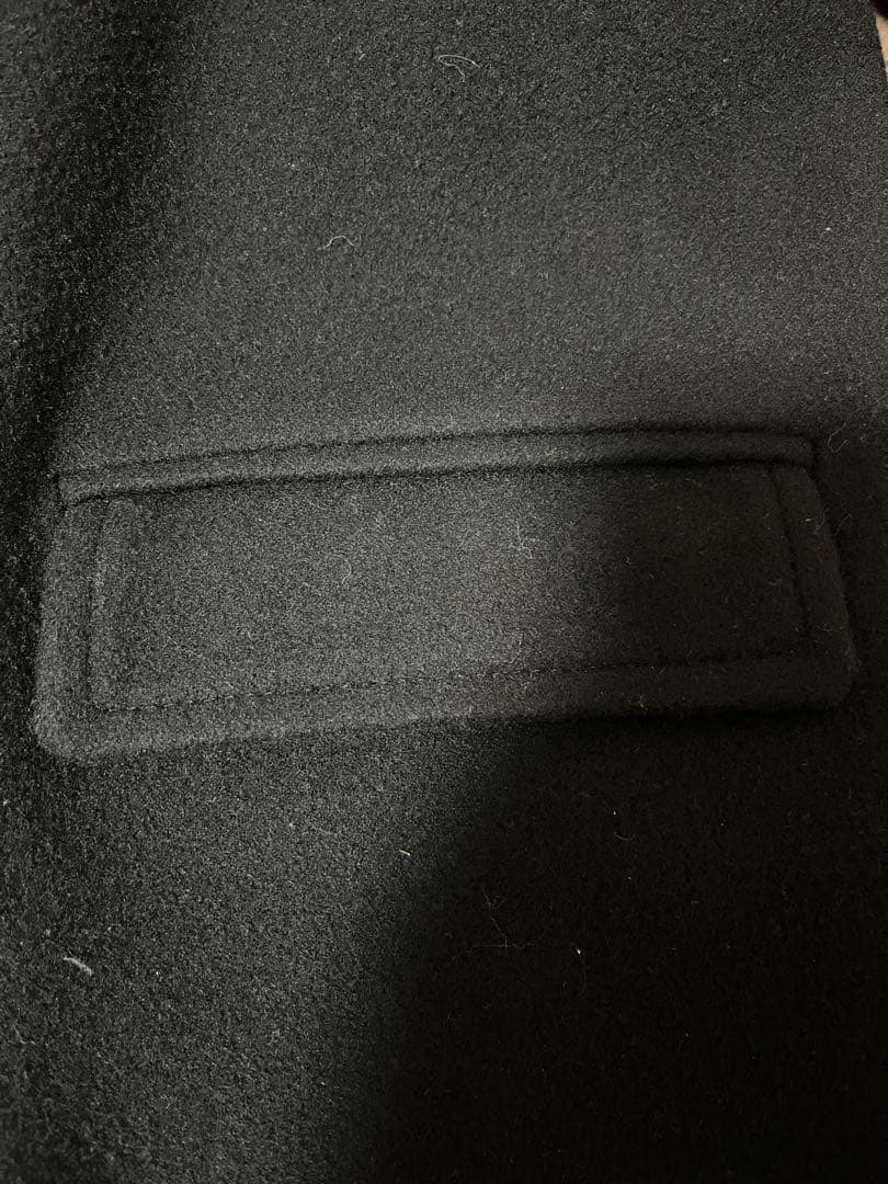 尾州ウールショートPコート　36