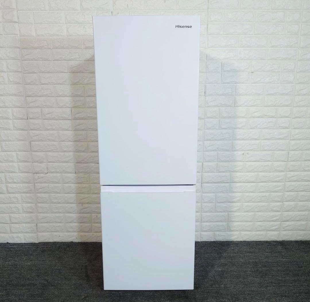 美品ハイセンス　2025年　冷蔵庫 HR-D1701W 175L ホワイト