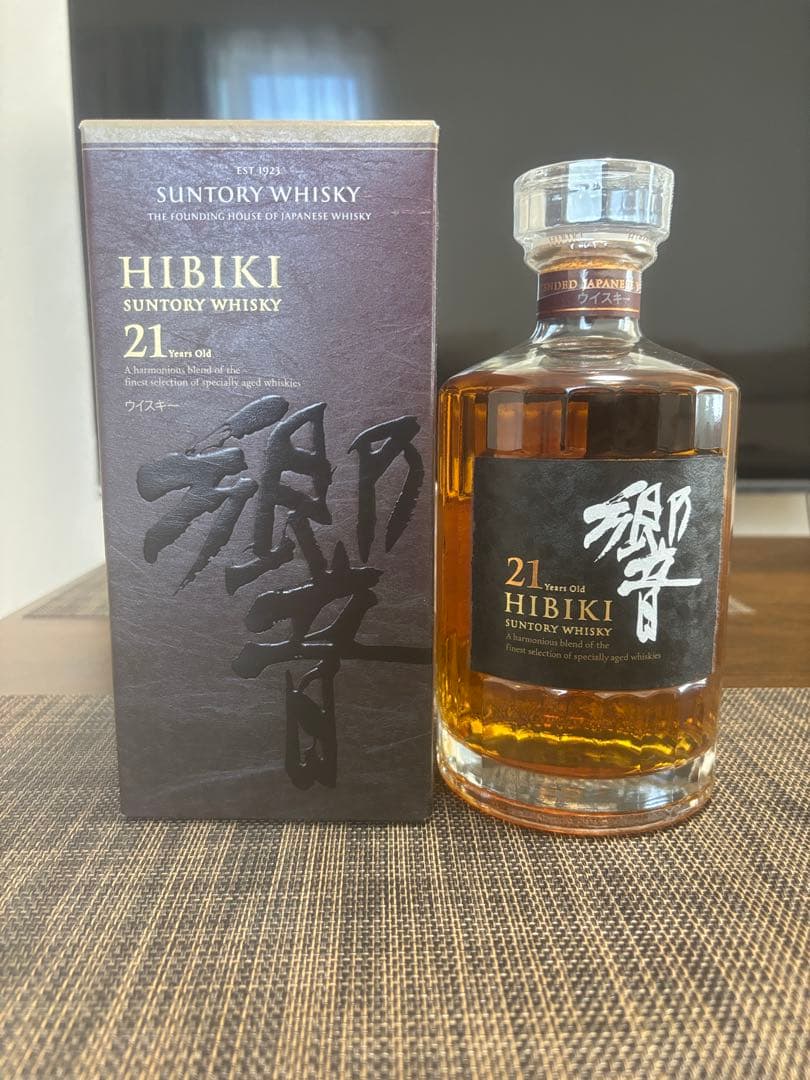 【未開栓】サントリーウイスキーシングルモルト 白州18年&響21年