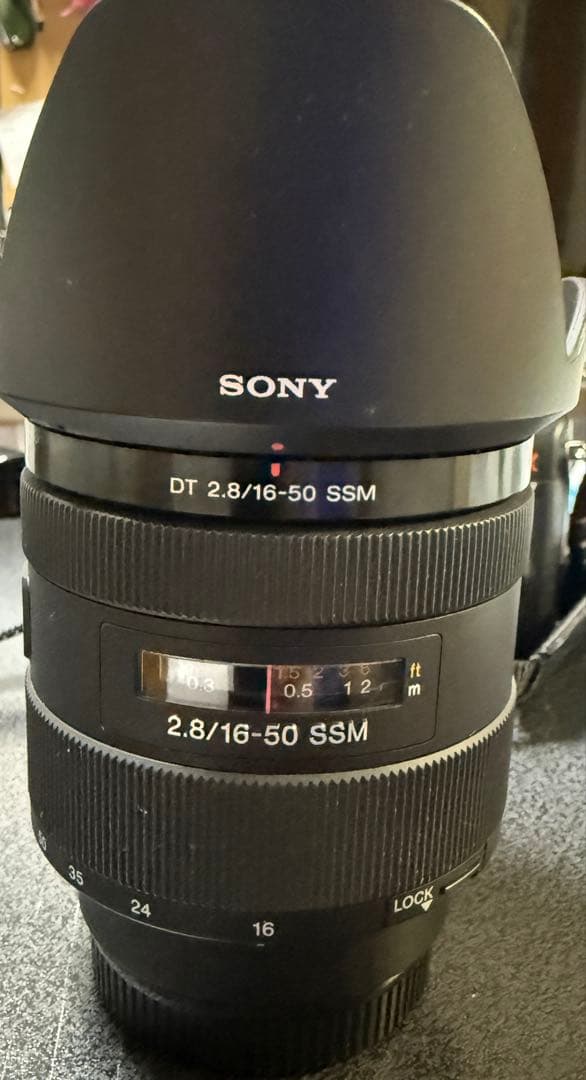 SONY α77 キットレンズ、シグマの望遠付き！