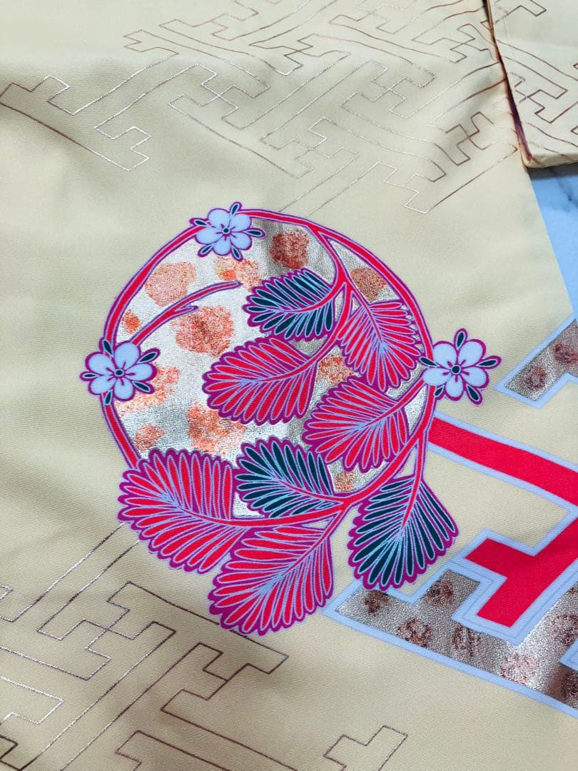 【新品未使用】お宮参り産着 祝い着 赤ちゃん女の子用　着物　襦袢