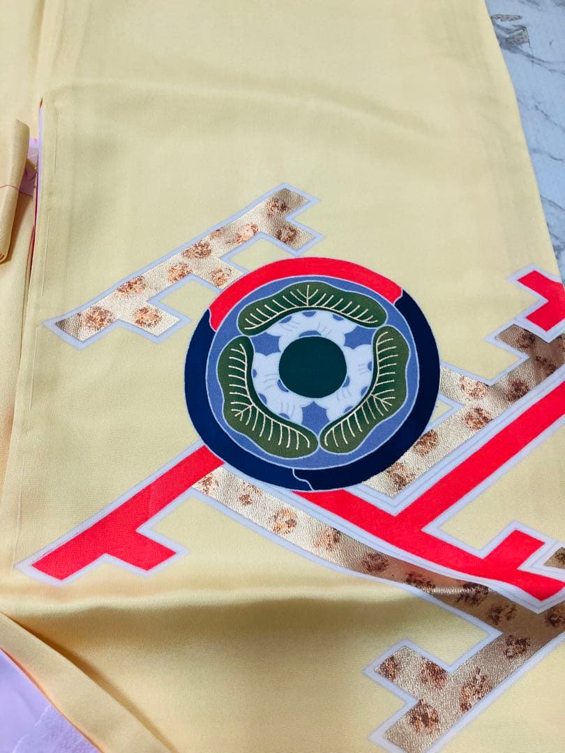 【新品未使用】お宮参り産着 祝い着 赤ちゃん女の子用　着物　襦袢