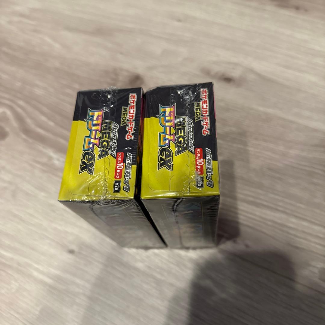 ポケモンカードMEGAドリームex シュリンク付き　2box