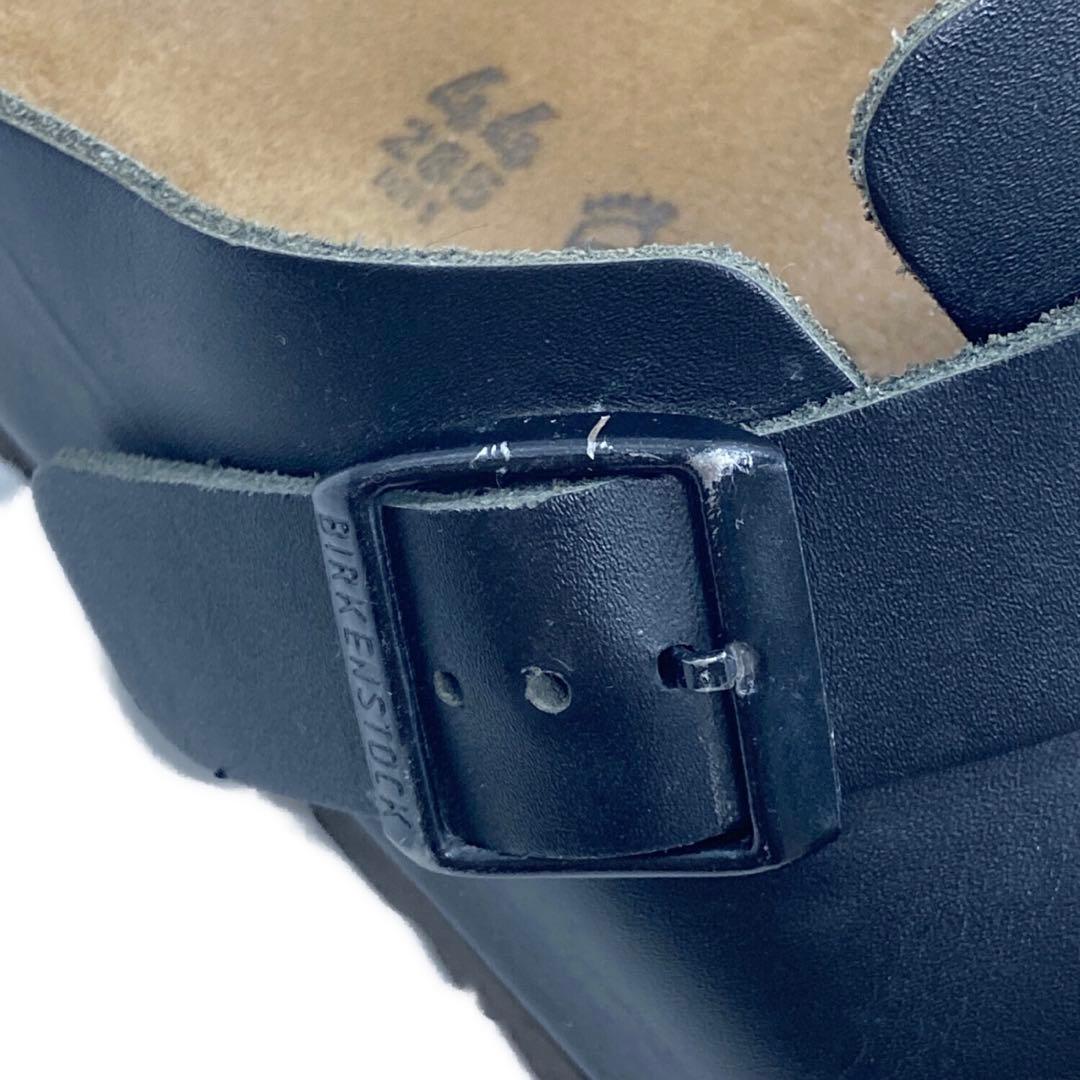1049 BIRKENSTOCK ボストン レザー 黒 28.5cm