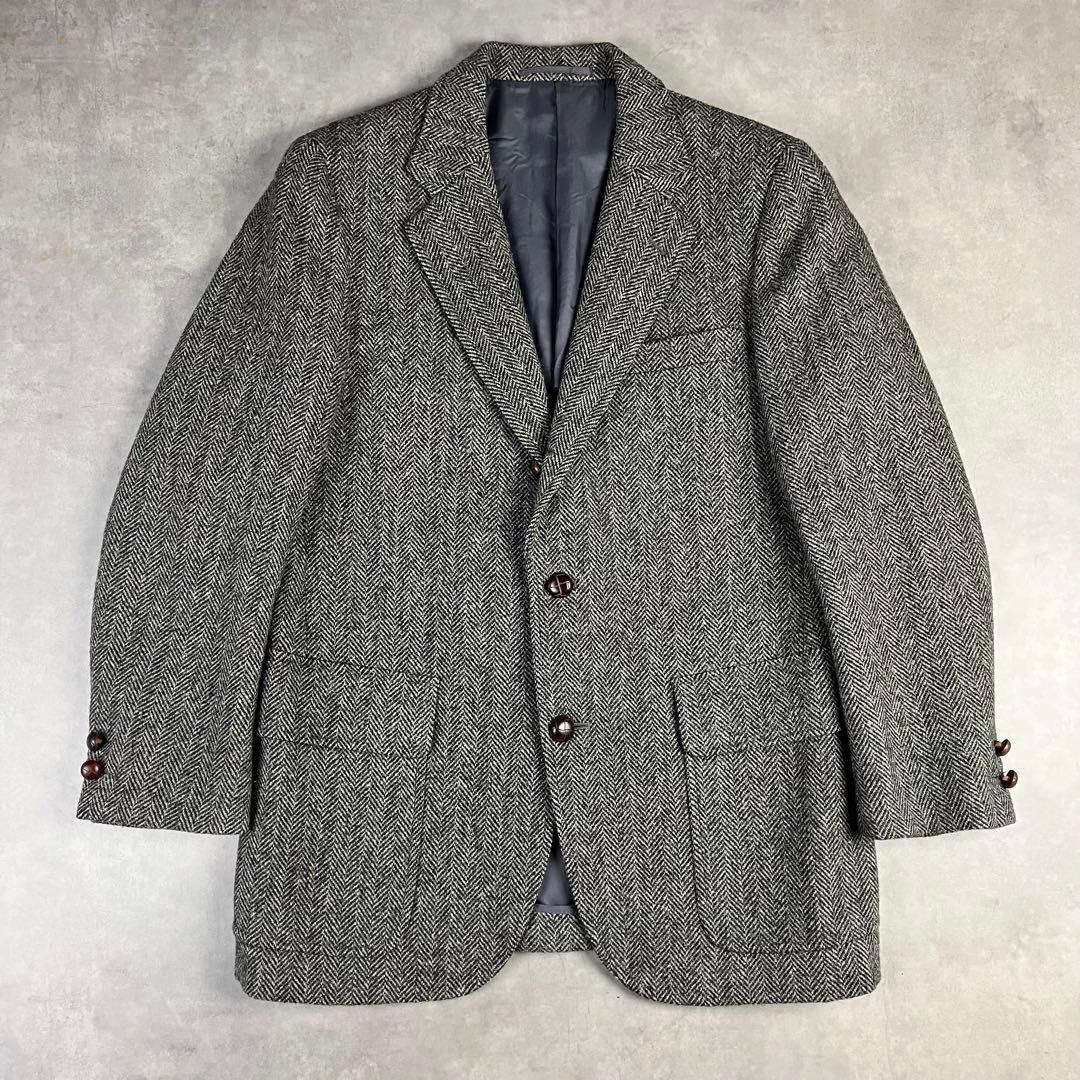 J.PRESS ウール100% ヘリンボーン テーラードジャケット 日本製 通勤