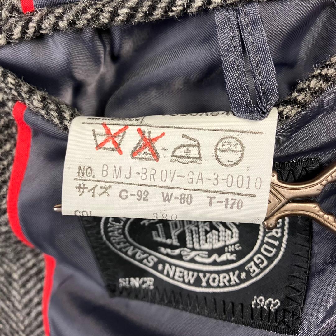 J.PRESS ウール100% ヘリンボーン テーラードジャケット 日本製 通勤