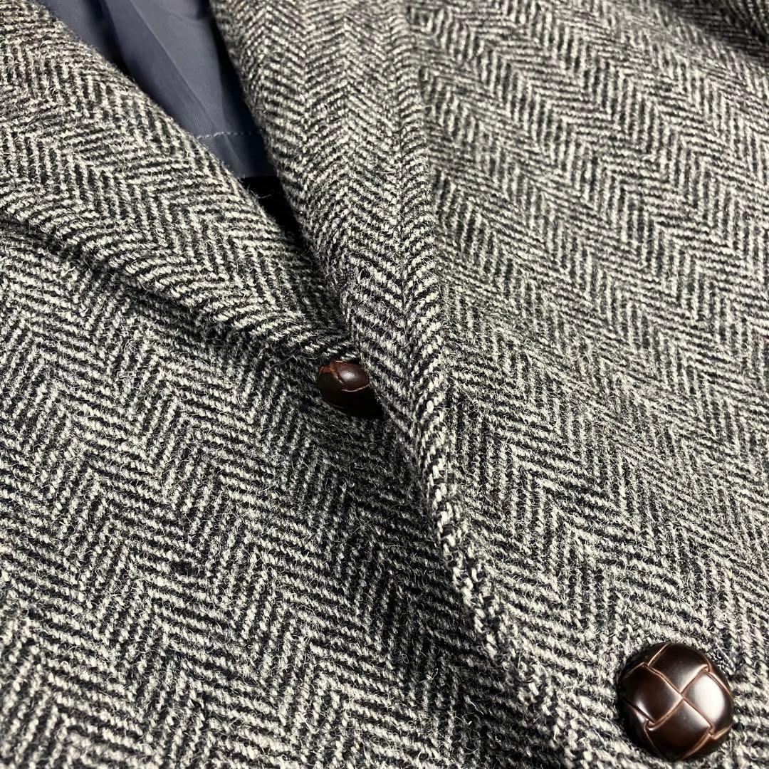 J.PRESS ウール100% ヘリンボーン テーラードジャケット 日本製 通勤